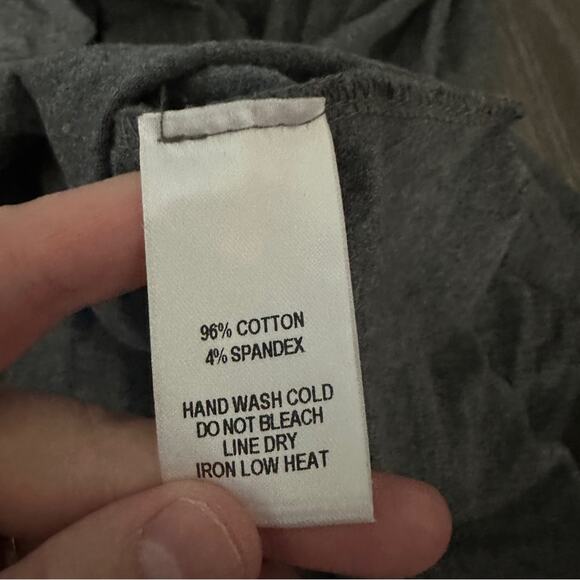 Lulus Fashion Win Charcoal Grey Long Balloon Sleeve Pullover Mini Dress Sz M - Picture 8 of 12